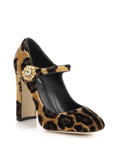 dolce gabbana cheetah heels|Dolce & Gabbana satin pumps.